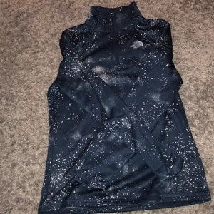 north face quarter zip